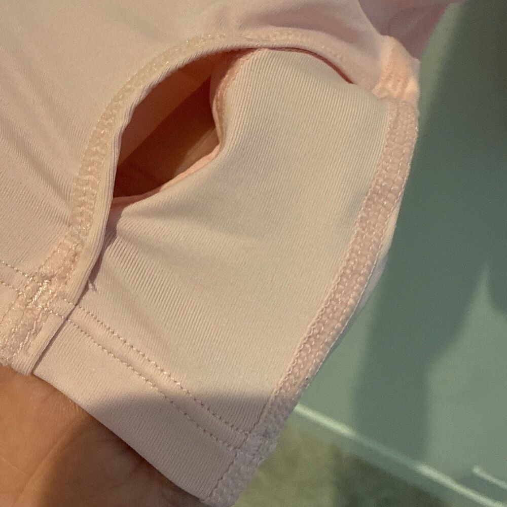 Bloquv Long Sleeve Mockneck Light Pink Shirt Size large - Picture 7 of 15